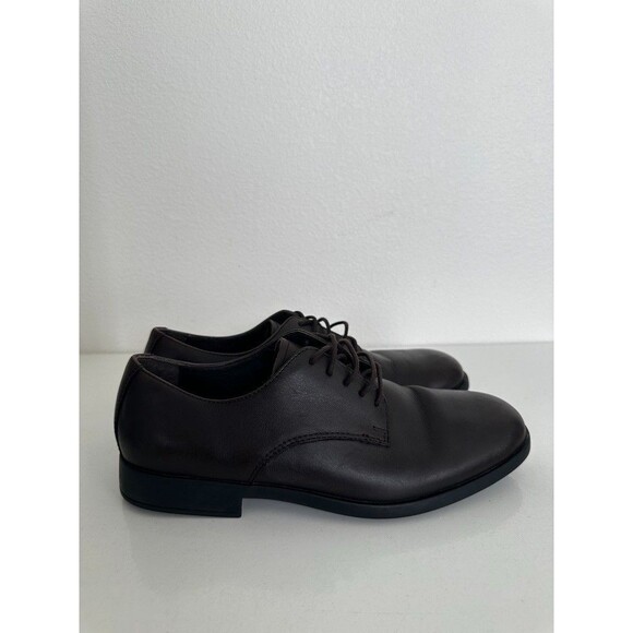 CAMPER Truman Oxford Dark Brown Laces Round Toe Formal Wedding Men\'s EU 40 US 7 main image 7